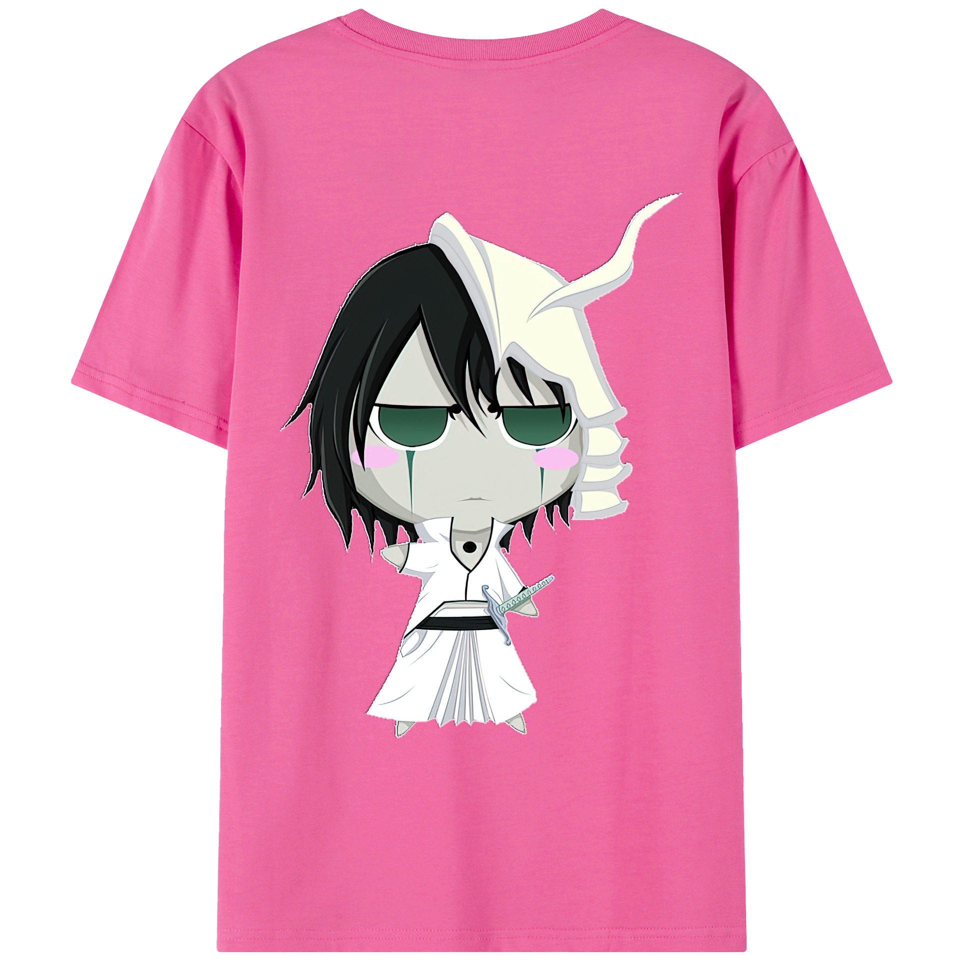 （画像用） ブリーチ ウルキオラ·シファー BLEACH Ulquiorra cifer レディース半袖Tシャツ(バックプリント)